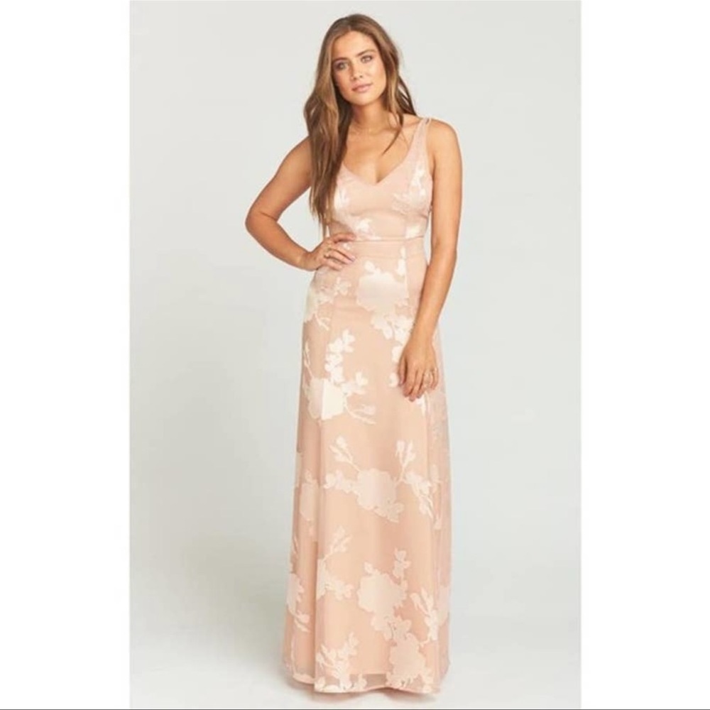 Show Me Your MuMu Floral Jenn Maxi Wedding Gown